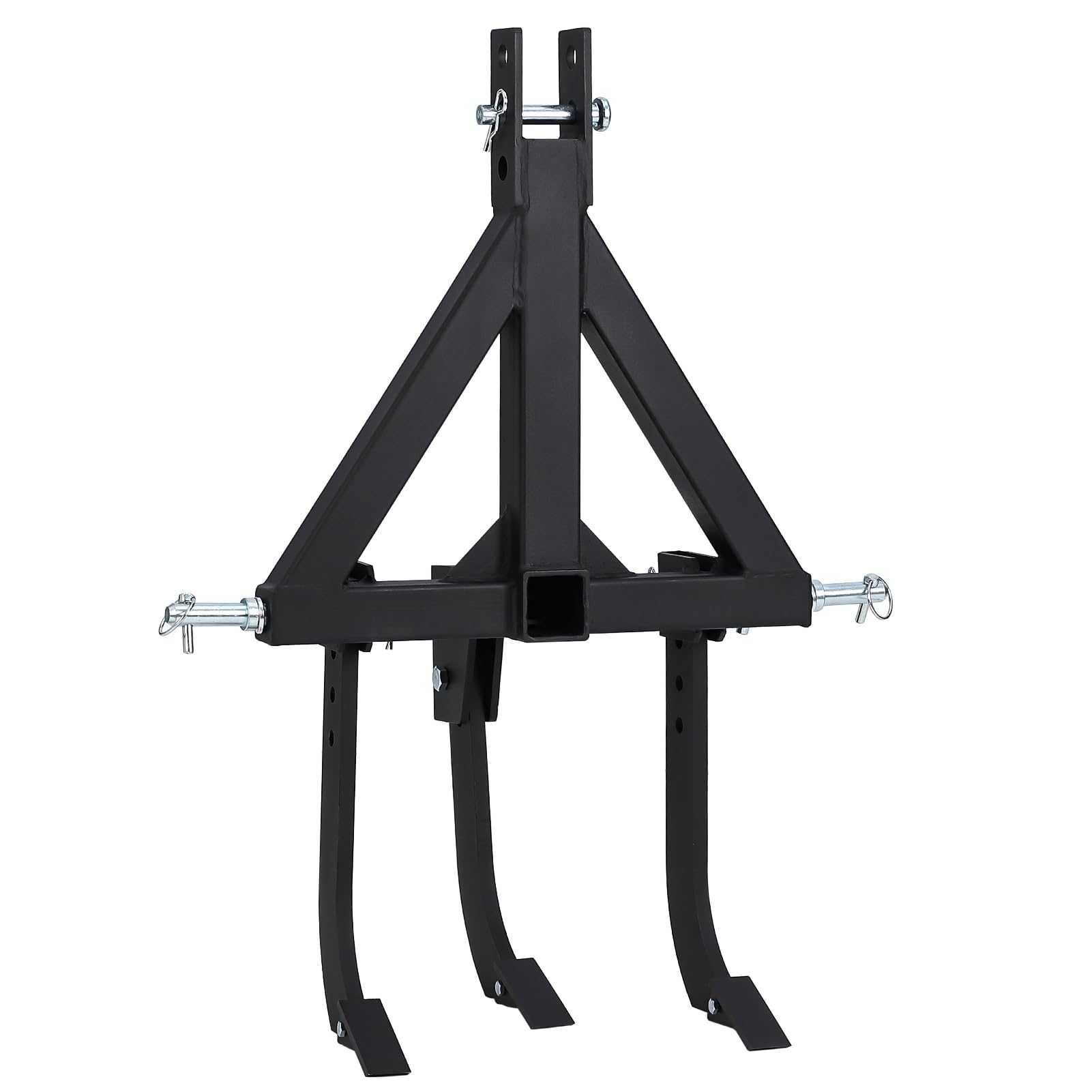 Middle Buster, 3-Point Quick Hitch Tractors with 3 Adjustable & Replaceable Ripper Shanks, Upgraded Heavy Duty Steel Furrowing Plow