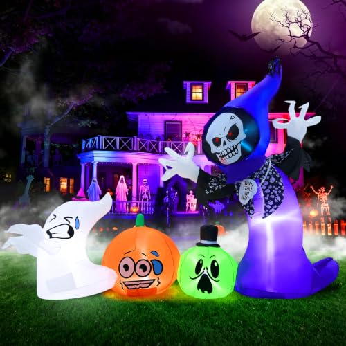8FT Long Halloween Inflatables - image 1