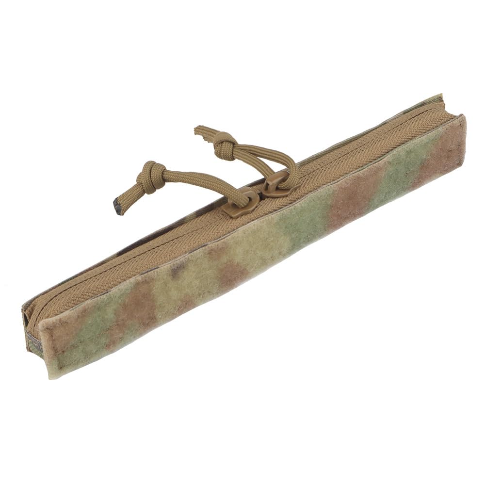 KODENOR Tactical Admin Pocket Zipper Insert Hook And Loop Attachment Zip Closure For Admin Pouch Standard MBAV Crye AVS Plate Carrier