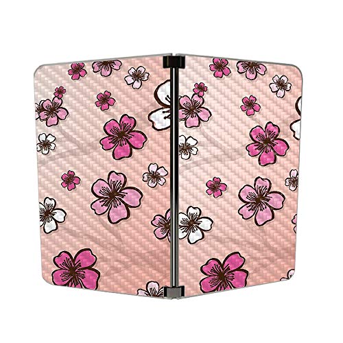 Image of MIGHTY SKINS MightySkins Carbon Fiber Skin for Microsoft Surface Duo - Cherry Blossom | Protective, Durable Textured Carbon Fiber Finish | Easy to Apply | Made in The USA