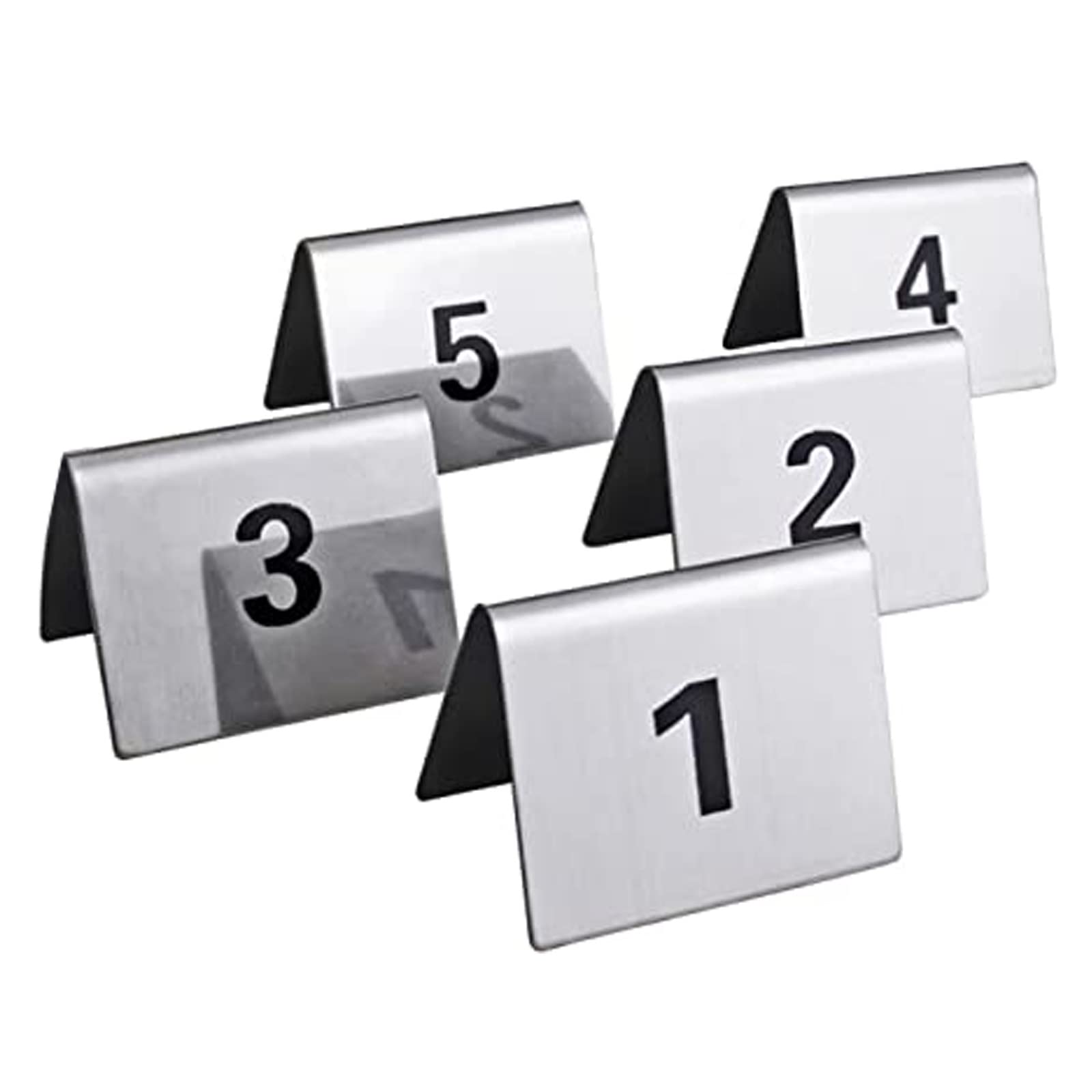 Señalización Digital, Tarjetas apilables con números de Mesa, for recepciones Bodas, lo Mejor for Banquetes, cafeterías y restaurantes(50pcs)