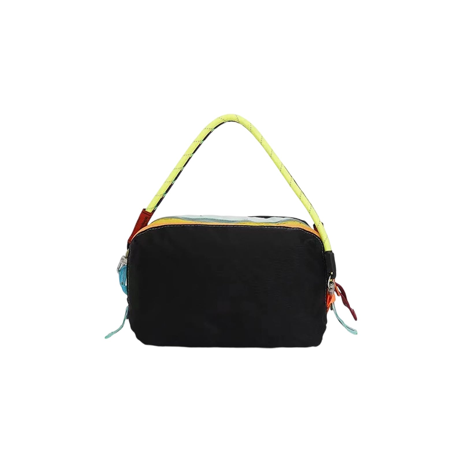 ZEPFJHE Quick Drying Nylon Makeup Bag with Multiple Compartments Water Resistant Toiletry Bag