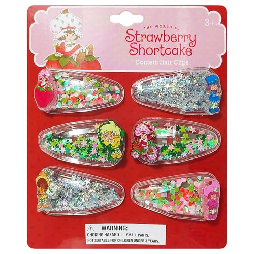 Accesorios para cabello LUV HER Strawberry Shortcake 6 piezas miniatura 1