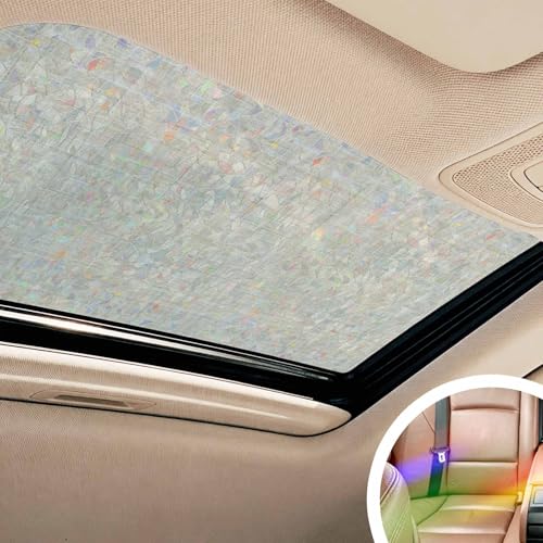 Película de privacidad para ventana color crema 17.7x78.7 pulgadas miniatura 2
