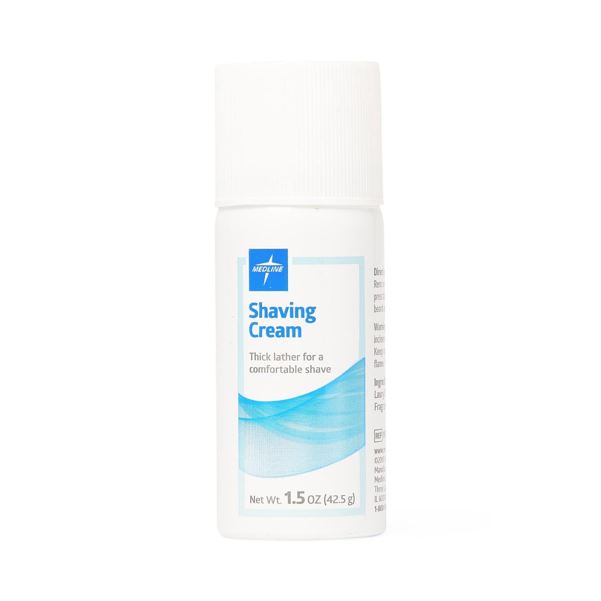 Medline MedSpa Shave Cream 1 5 oz Pack of 144
