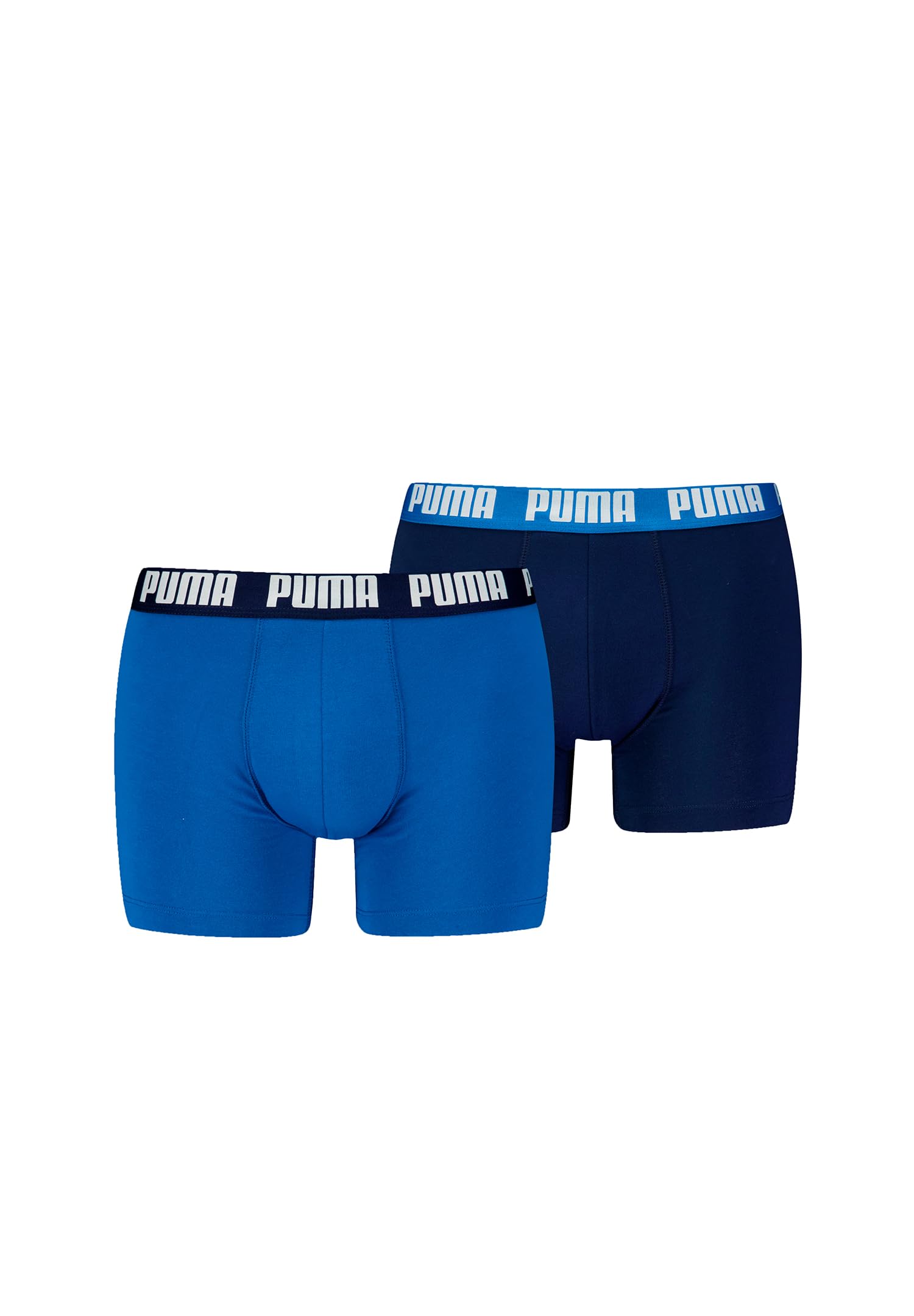 Puma, Herren, Unterhosen, Basic Boxer, Mehrfarbig, Blau, (2er Pack, M) - Bild 2
