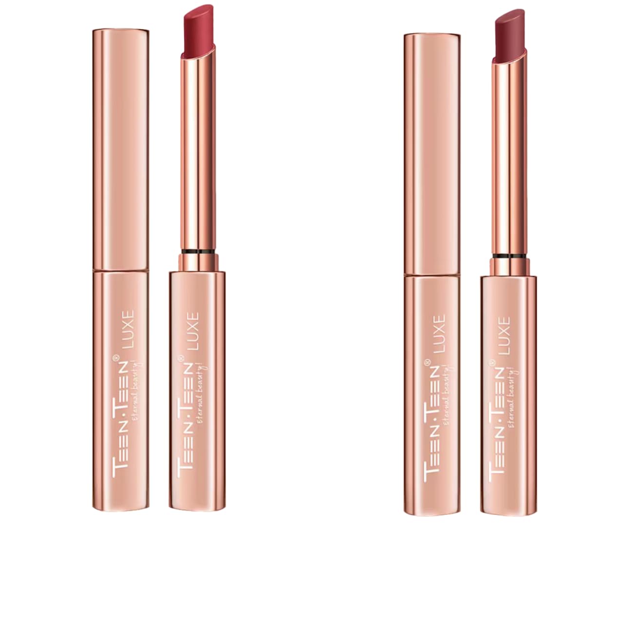 TEEN.TEEN Enhance Your Beauty with Stunning Colors and Long-Lasting Formula (27-Nude Diva + Trendsetter)