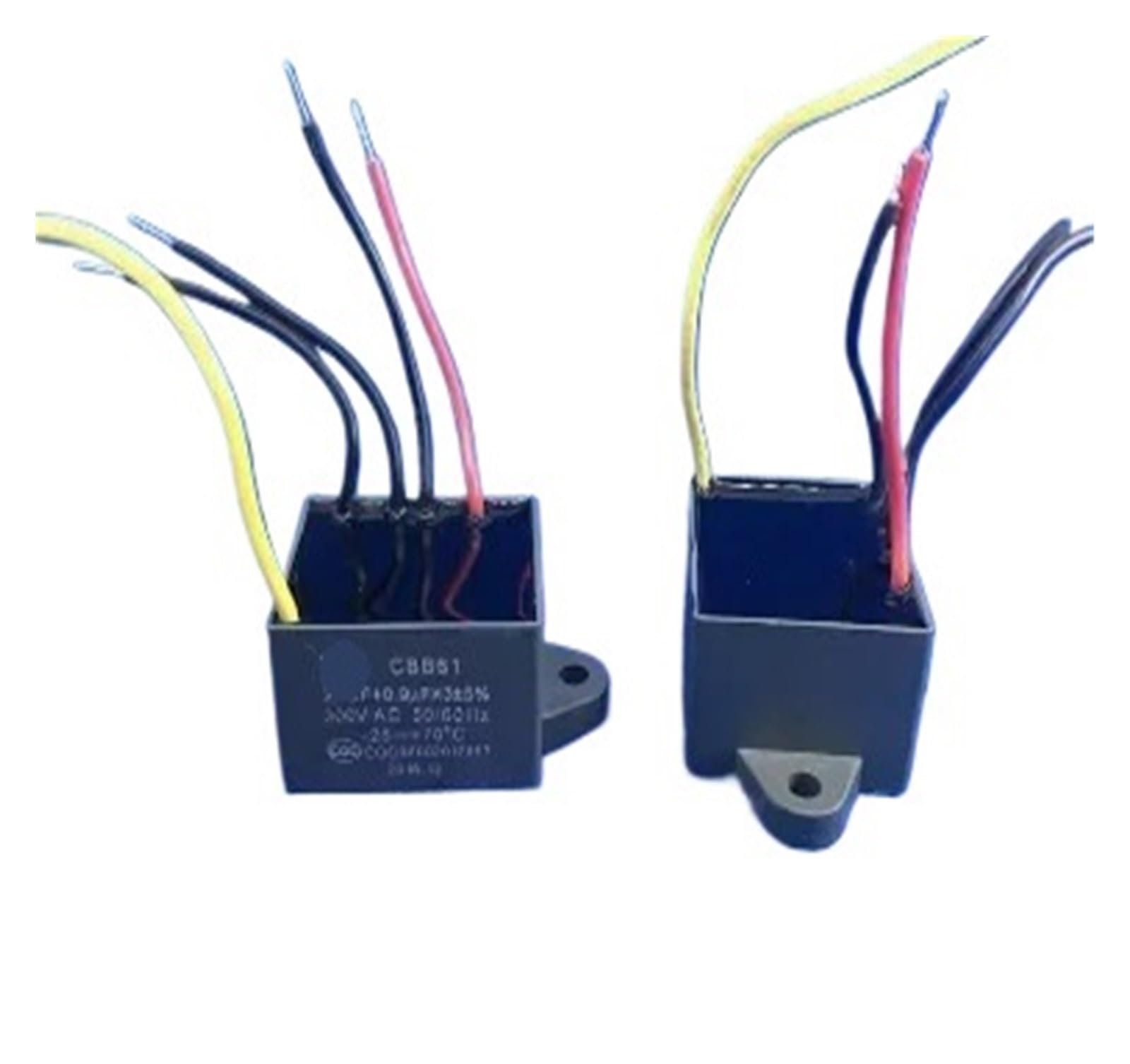 LEOTNNDQ 1pcs CBB61 2.4UF+0.9UFX3 *3 300V capacitor