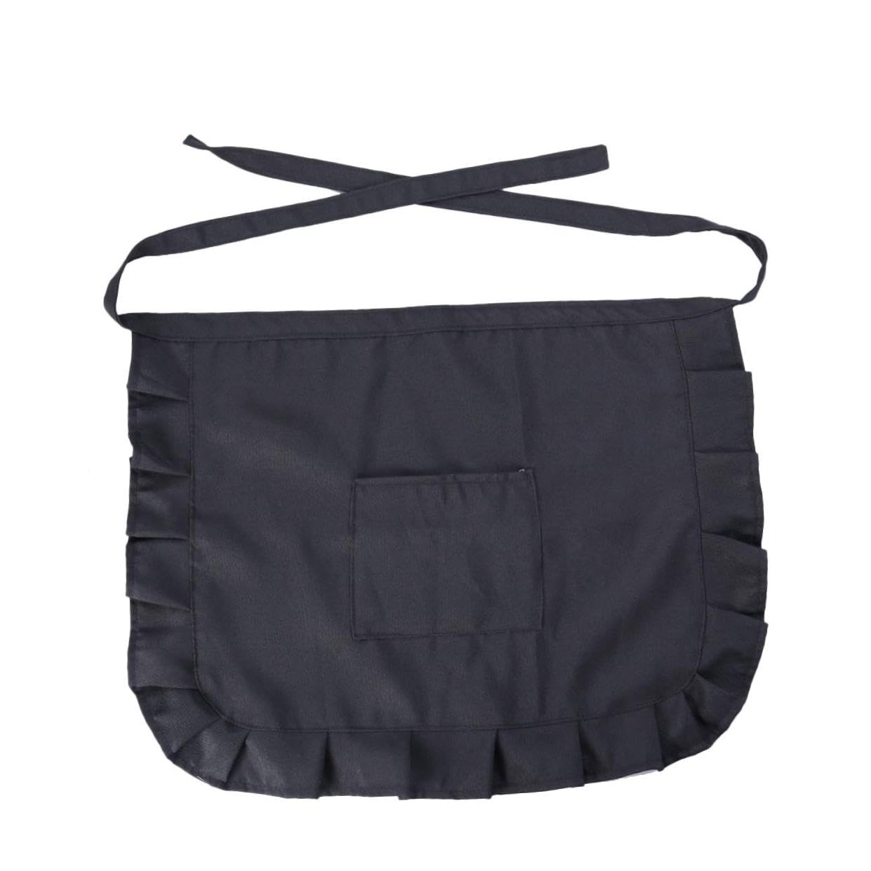Amosfun 6st Dienstmädchen Kostüm Schürzen Für Frauen Retro-taillenschürze Kellnerschürzen Kellnerschürze Aus Baumwolle Schwarze Schürze Für Frauen Halbschürze Aus Spitze Aus Baumwolle Weiß