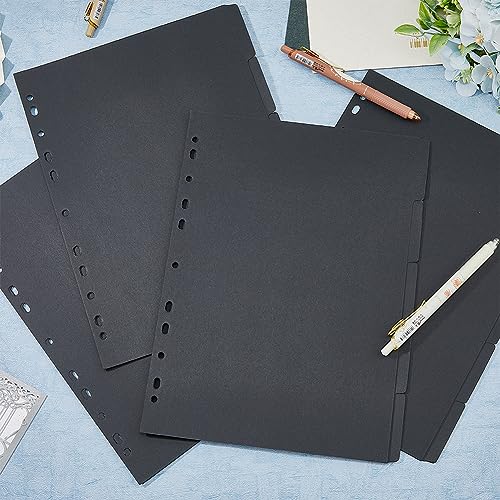 Separadores de carpeta A4 opacos con pestañas para escribir 3