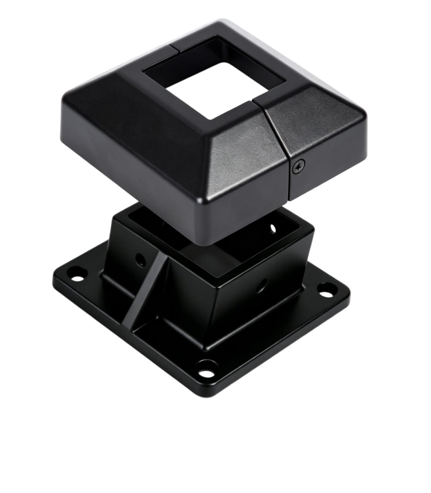Aluminum Base Flanges & Covers - Protect Your Railings -1 Aluminum Base Flanges & Covers - Protect Your Railings -1