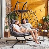 RADIATA Double Hanging Egg Chair