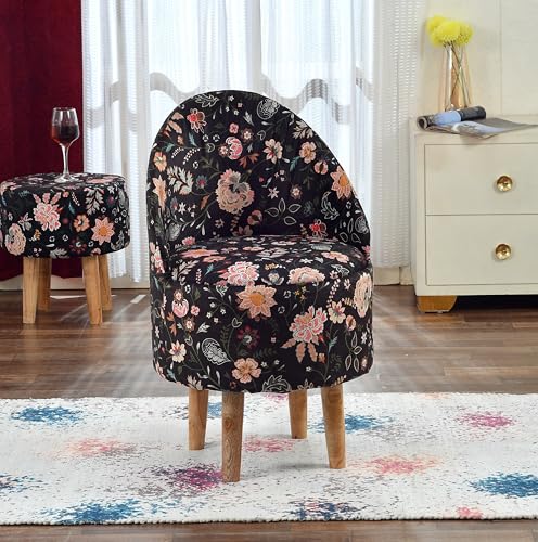 Image of Ottoman Chairs for Living Room Puffy Chair for Sitting Ottoman Chair for Bedroom, Pouf Ottomans Pouffe (19 * 19 * 31Inch)