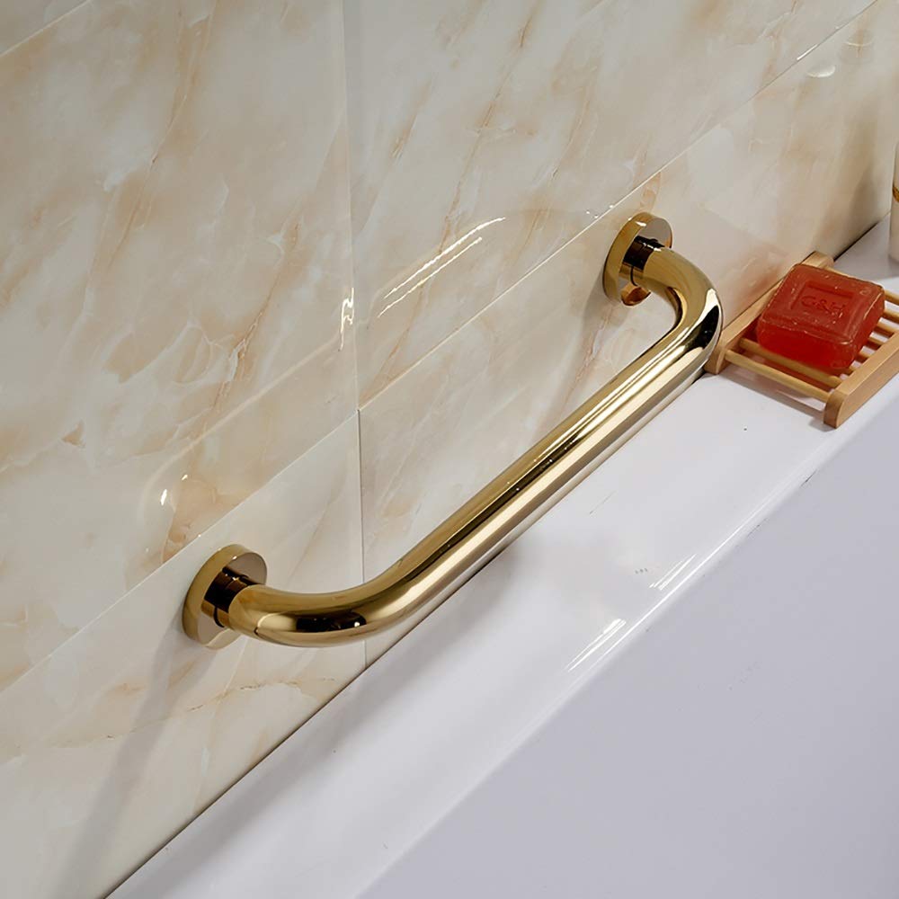 Barra di Sostegno, Maniglia di Sicurezza per WC E Doccia, per Disabili, Anziani, Infortuni, Assistenza per Anziani, Maniglia per Vasca da Bagno Antiscivolo, Antiruggine, (40 Centimetri)