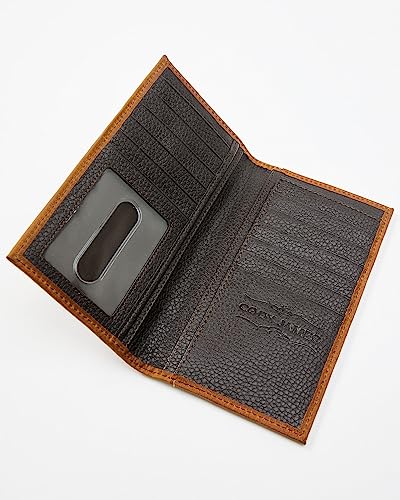 Cody James Men's Crocodile Embossed Rodeo Wallet - CJAFA23WT1 One Size2