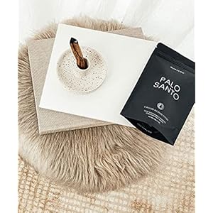 Bursera Palo Santo Sticks, Tree Planted with Every Order, 100% Natural, Ethical & Sustainable, 5-Pack Authentic Real Palo Santo Wood Incense Sticks from Peru for Aromatherapy, Smudging Bursera Palo Santo Sticks Tree Planted with Every Order 100 Natural Ethical Sustainable 5 Pack Authentic Real Palo Santo Wood Incense Sticks from Peru for Aromatherapy Smudging