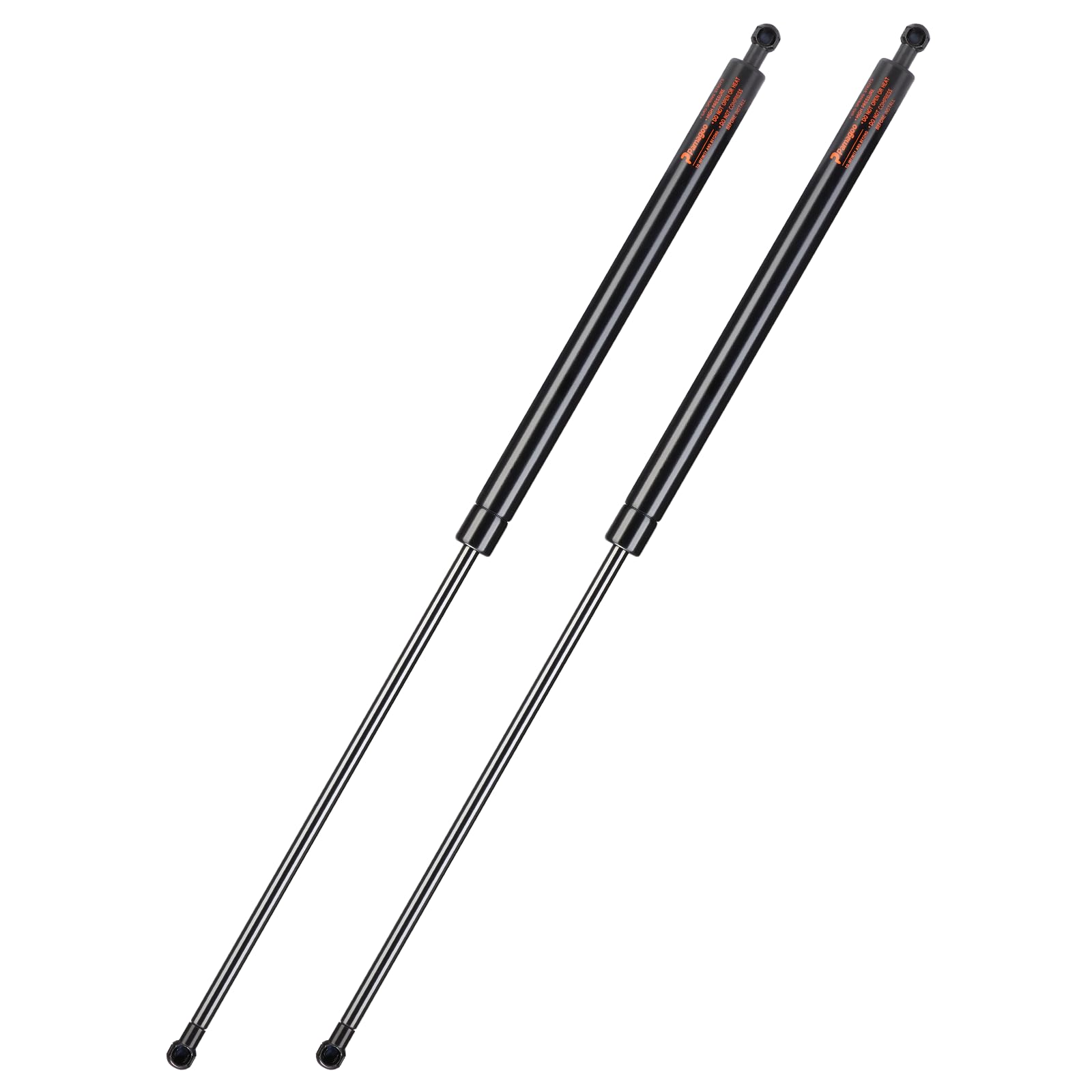 ML2750 28 inch Gas Strut 50 lbs 222 N Per Shock, Gas Spring Prop Lift for Truck Undercover Tonneau Cover Pick-up Bed Trailer Door Boat Engine Cover Outside Kitchen Door by PAMAGOO 2 Pack
