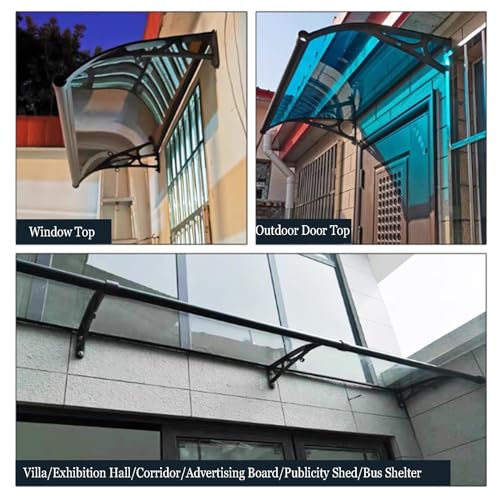Toldo de aleación de aluminio para ventana con acabado resistente a UV 8