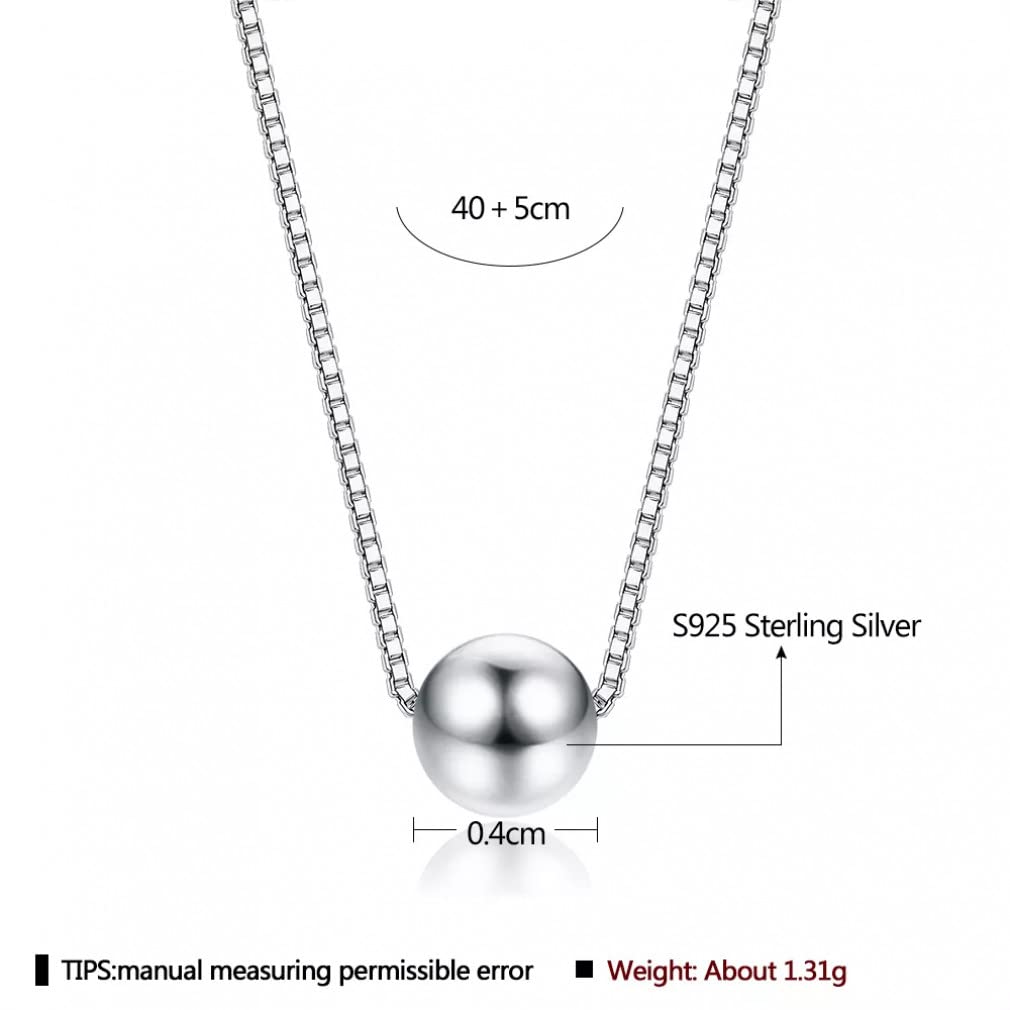 Collana con piccolo ciondolo rotondo per donne e ragazze, collana regalo di anniversario, A