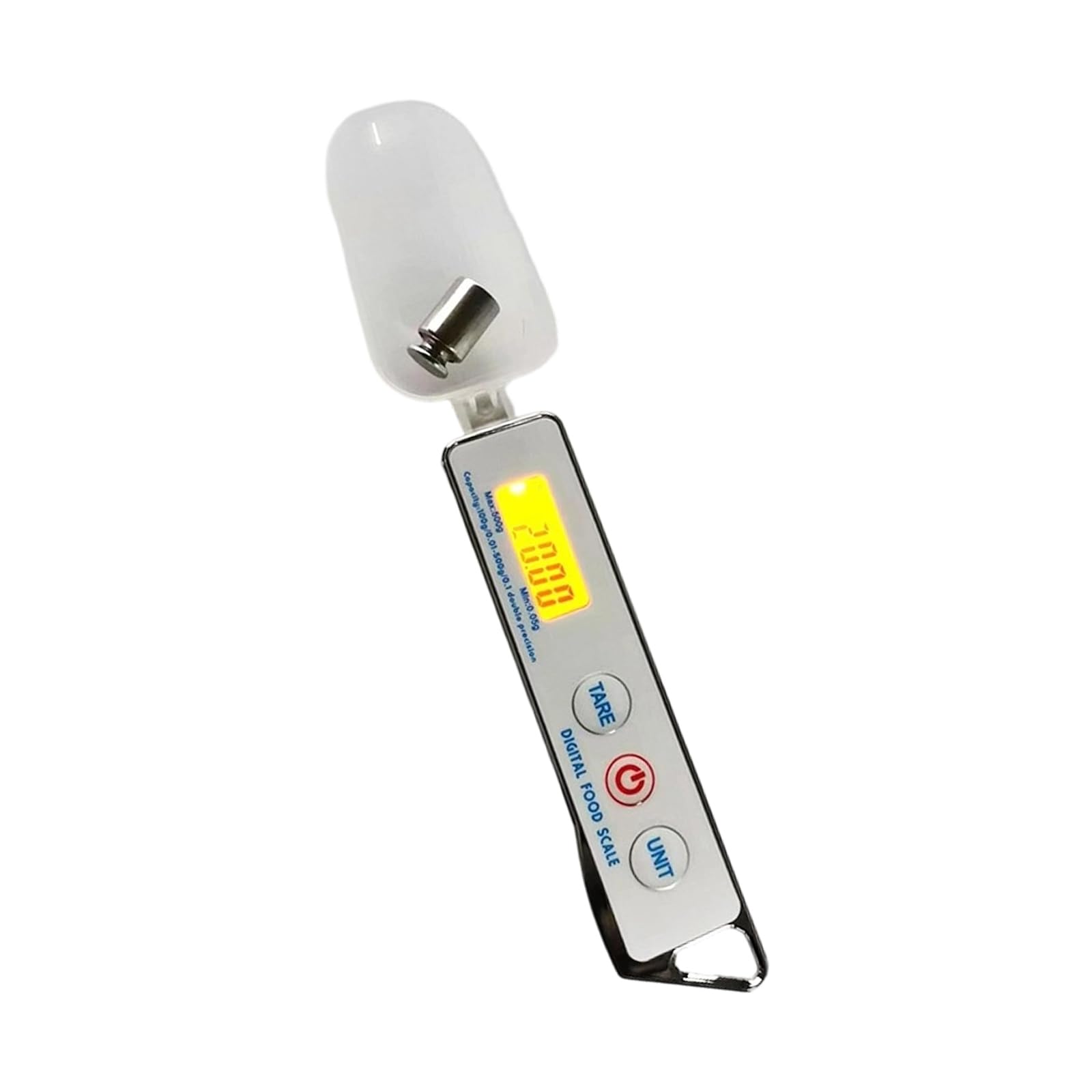 Compact ABS Spoon Scale 100g Capacity 0.01g Precisions for Measuring Powder and Small Jewelry in Kitchen or Lab Herbal Medicine Weighing Scale