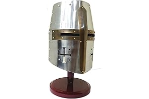 Knights Templar Helmet: Crusader's Fortress of Faith
