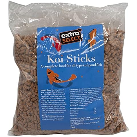 Extra Select Koi Sticks for Vibrant Fish Cover