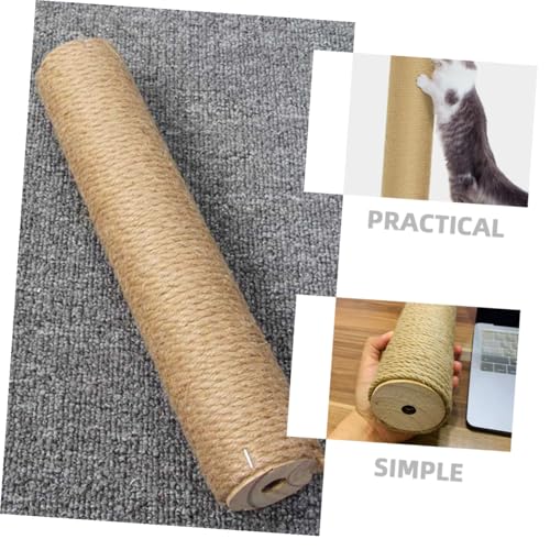 Poste para Gato de Madera con Cuerda de Yute 30cm miniatura 3