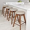 Nathan James 23401 Amalia Backless Kitchen Counter Height Bar Stool ...