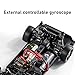 HuadZhylyx RC Drift Car Electric 114/ Scale Model, Remote Control Car with Gyroscope, LED Lights, Speed Motor, 74V. 1500mAh Battery, for and Adults Indoor Outdoor Play