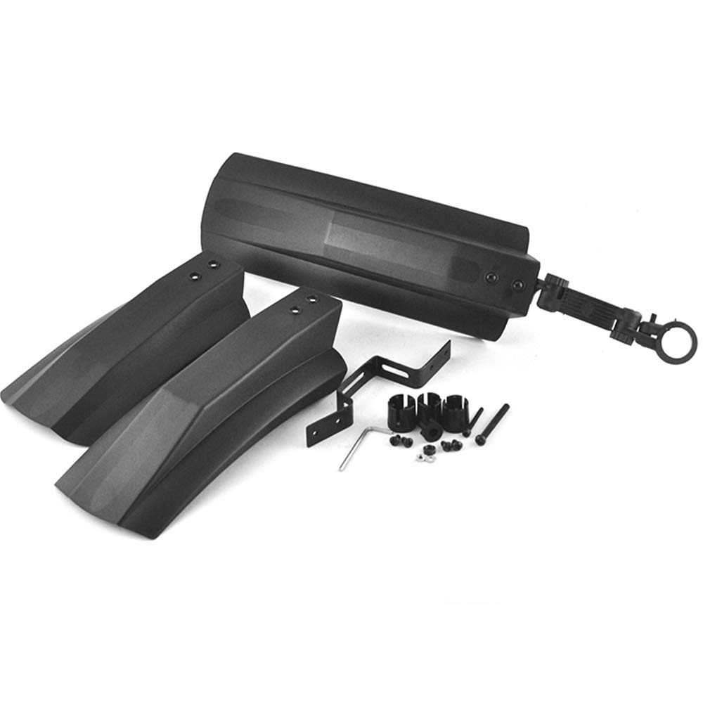 Garde-Boue de vélo, Garde-Boue pour vélo électrique, Garde-Boue Avant et arrière pour vélos de 20 et 26 Pouces, VTT, Garde-Boue pour vélo