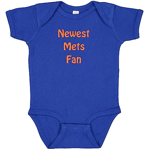 New Mets Fan Cute Baby Bodysuit