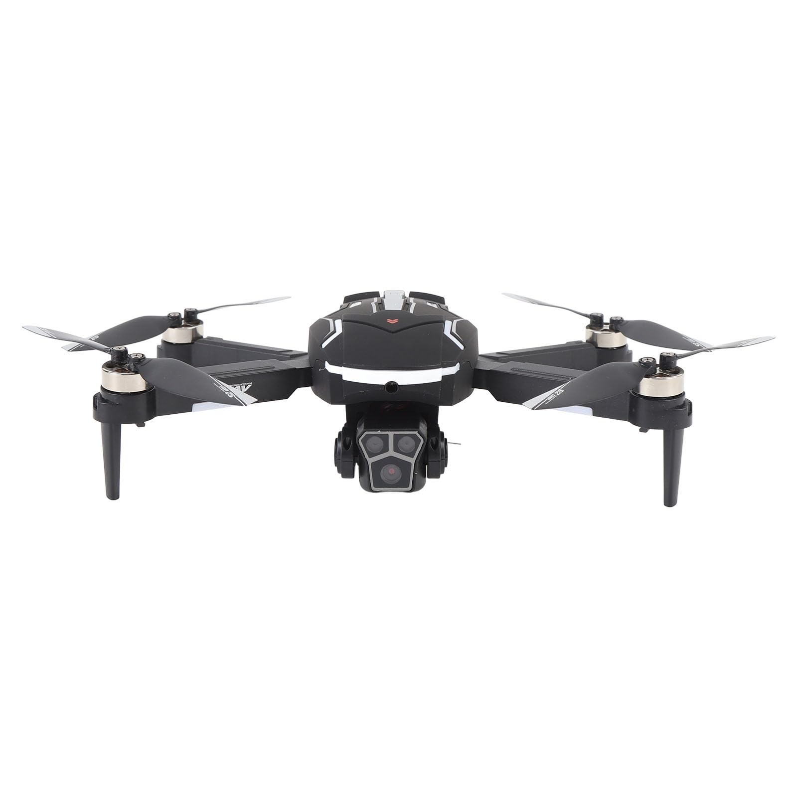 Dron GPS z Podwójnymi Kamerami 8K HD, Quadrocopter FPV RC z Inteligentnym Systemem Unikania Przeszkód, Elektronicznym Systemem Antywstrząsowym, transmisją (Podwójna bateria)