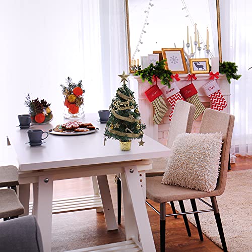 GLAITC Albero di Natale Artificiale, 45 cm Albero