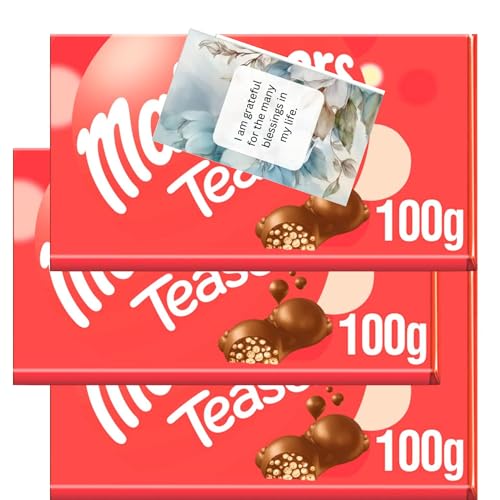 Chocolate Treat Bundle with Milk chocolate with honeycomb pieces Treat Bar 100g (3 Pack) By Oerich Gift