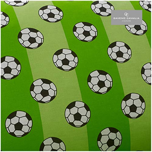 Gaveno Cavailia Kids Panel Duvet Set Football Single Children Character Bedding 2 Piece Printed Reversible Bedlinen Easy Care Bedset 1 Quilt Cover and 1 Matching Pillow Case - Image 3