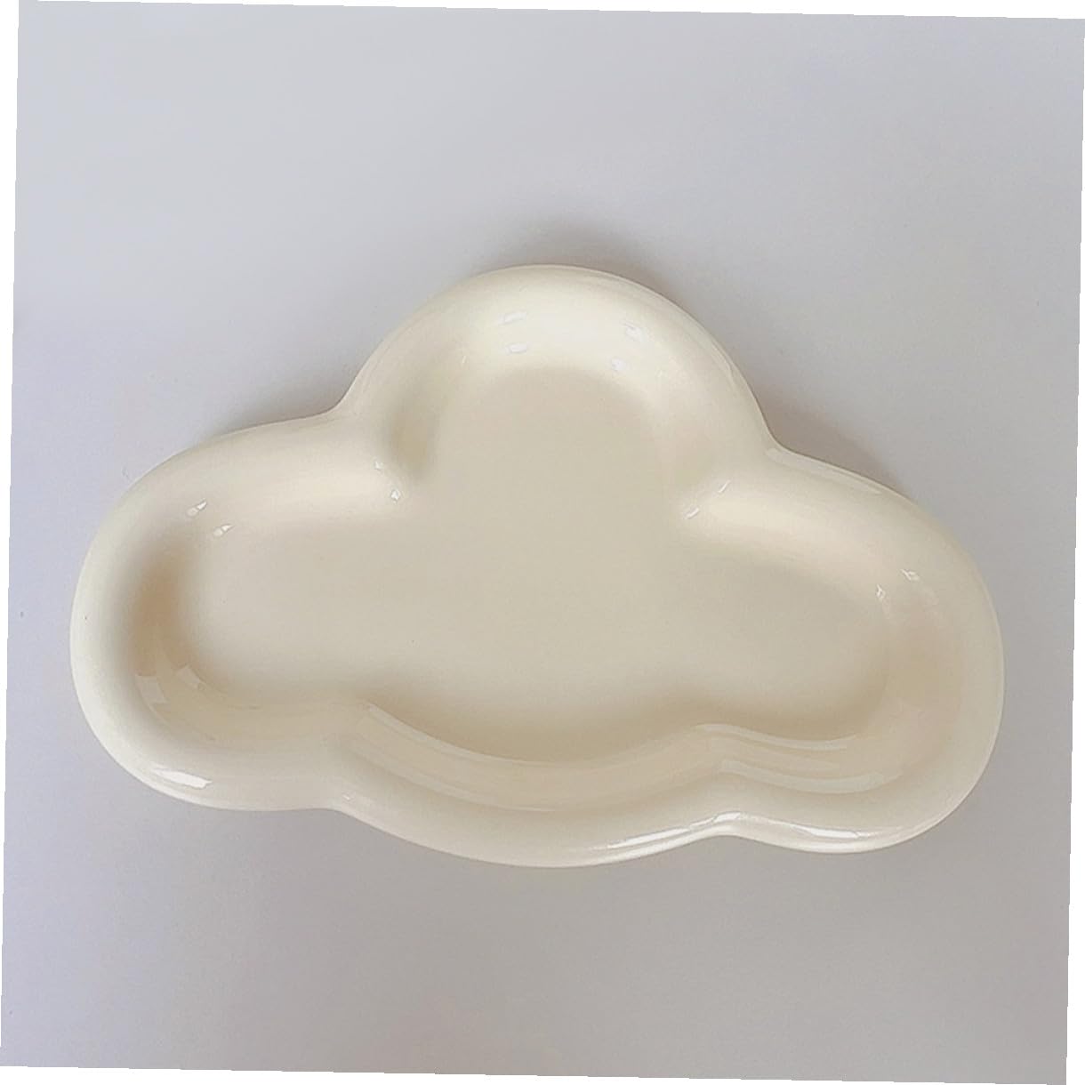 Wolkenförmige Schmuckschale aus Keramik für Schreibtischorganisation