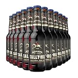 Adnams Tally-Ho Barley Wine Dark Ale | 12 x 330ml | Limited Edition Strong Ale 7.2% ABV | Bottle Conditioned English Craft Beer | Suffolk Brewery