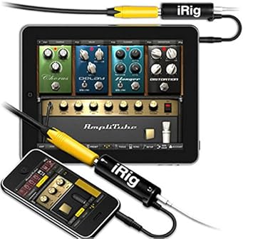 Divinext Audio Interface AMP iRig System Guitar Effects Pedal ,7 x 2 x 2 cm, Black - image, photos