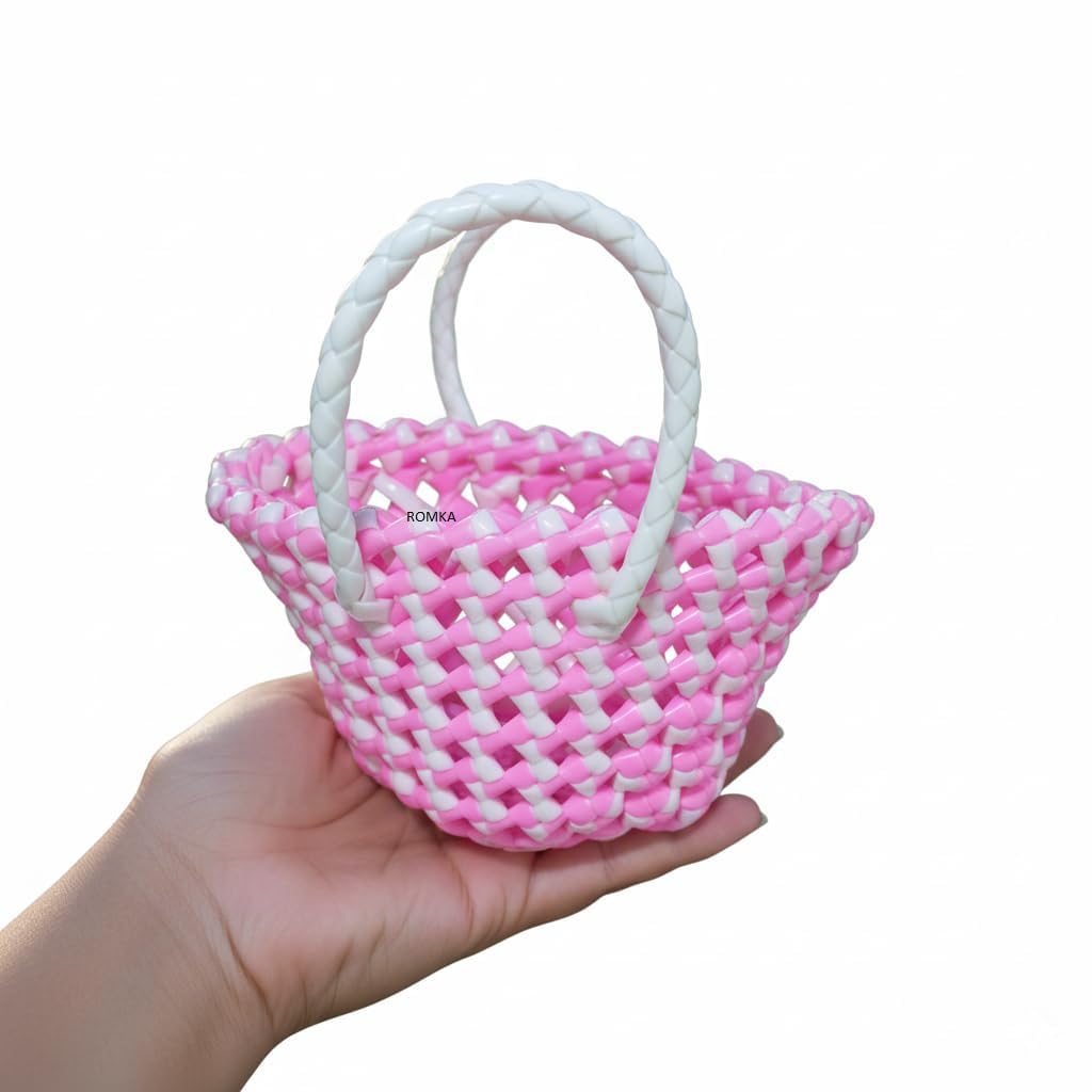 Miniature Wire Basket for Kids Kitchen Play Set | Small Wire Hand