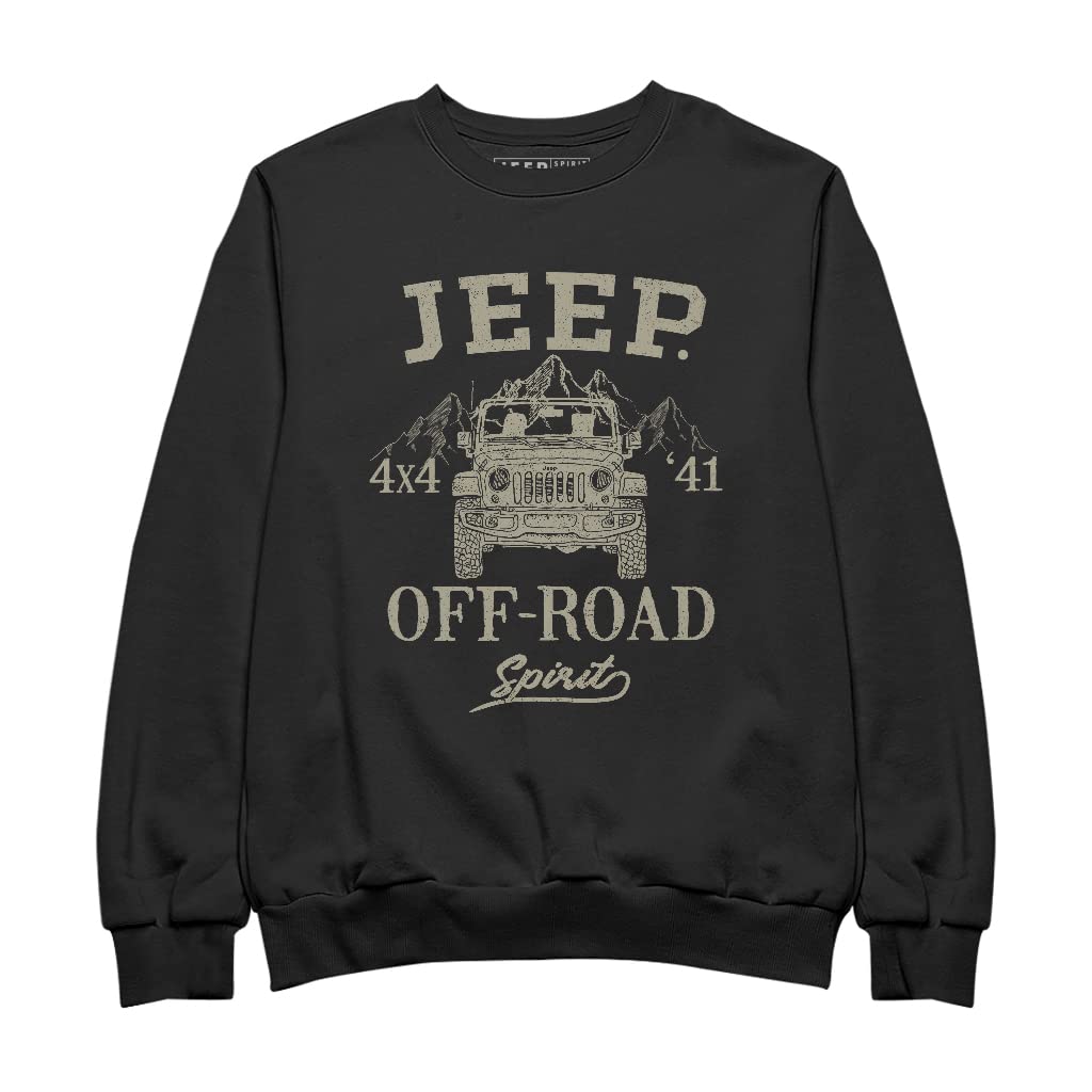 All+Every Jeep 4x4 Off Road Spirit Men's Sweatshirt