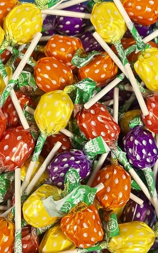 Swizzels Retro Fruity Pop Lollies Sweets x 20 - Individually Wrapped Sweets
