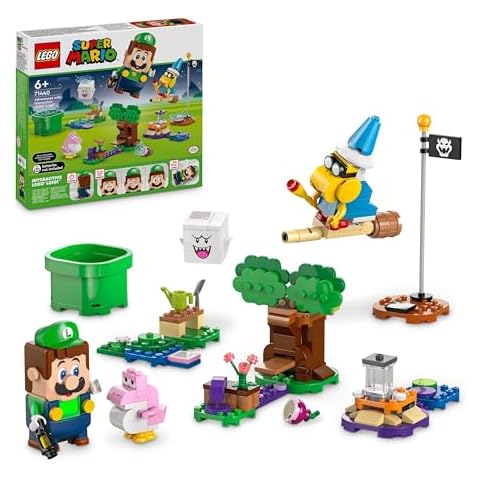 LEGO Super Mario Interactive Luigi Toy Set Cover