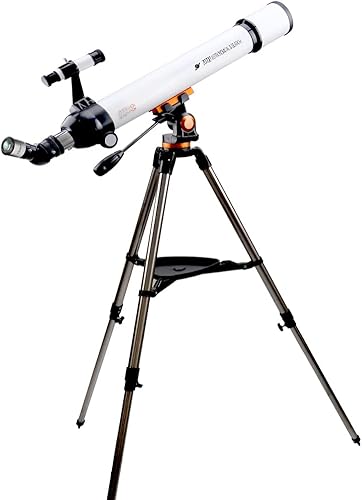 Miniatura 3 de Starboosa Telescopio de 2.756in de apertura y 27.559in de longitud focal, telescopio refractor de astronomía profesional para niños y principiantes,