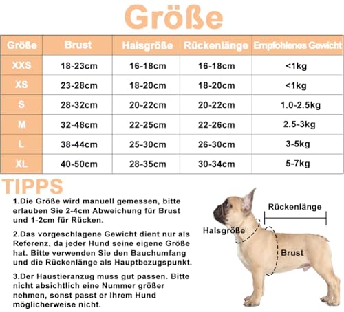 Kukaster Pet Hundebody Nach Op Hündin Rüde Kastration Wundschutzanzüge für Hund, Nylonschnalle für Haarausfall, Allergien, Rasur, Lila blau Streifen S