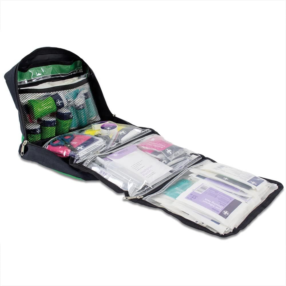 Lewis-Plast Kit Completo De Primeros Auxilios 309 Piezas De Primeros Auxilios Al Aire Libre - Kit Que Cumple Con Las Normas Europeas Para Interiores Y Actividades Al Aire Libre