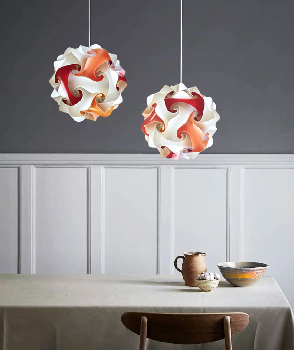 Lustre Design Moderne FIOCCO 35 Cm - Suspension Plafond Cuisine Salon Chambre - Made In Italy