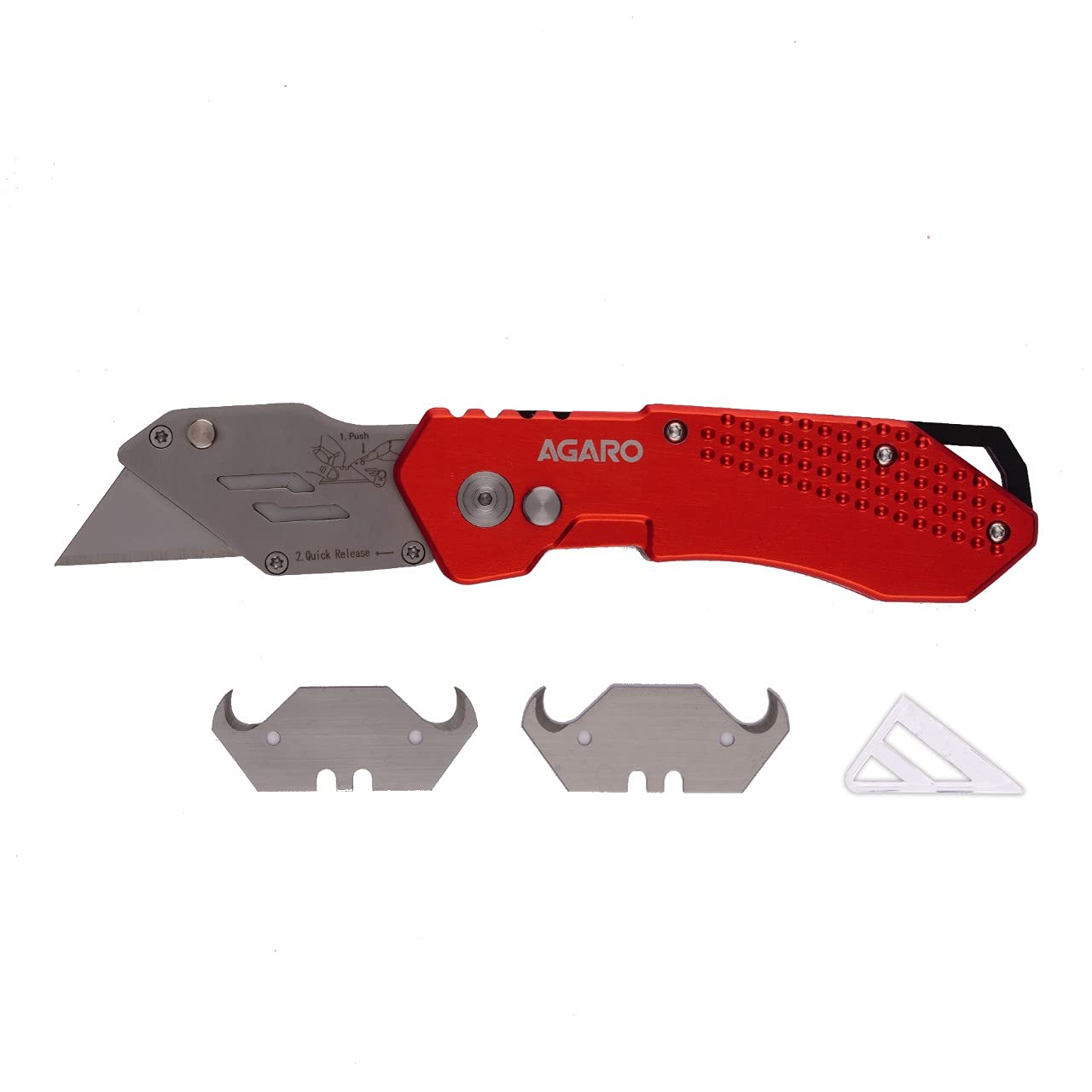 AGARO Utility Plastic Grip Handheld Paper Cutter, Foldable, FK2106, Red (B0C1V8CLY3) Amazon Price History, Amazon Price Tracker