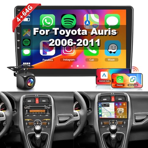 Autoradio GPS Toyota Auris pour connecter votre smartphone en voyage de vacances