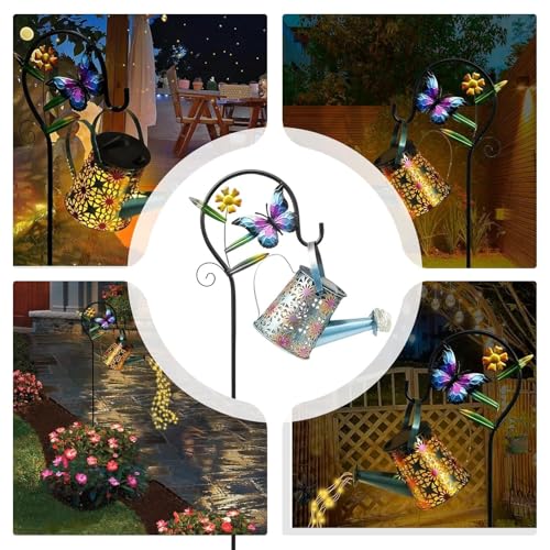 Lámparas solares iluminación ambiental exterior impermeable para patio y jardín 5