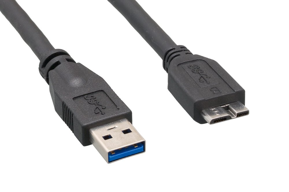 Amazon.com: Cablelera USB 3.0 A Male to Micro B Male 6' Cable